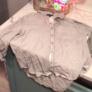 Velvet Heart Women's Button Front Shirt(Avail only via Not-so-Mystery Box)